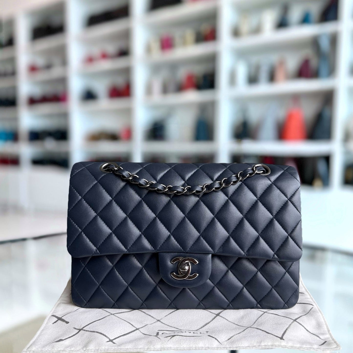 Chanel Classic Flap Medium Shoulder Bag - EworeBags
