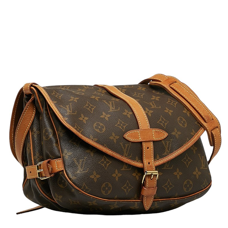 Louis Vuitton Monogram M42256 Brown PVC Leather Louis Vuitton Monogram M42256 Monogram M42256 Brown PVC Leather Lady Louis Vuitton