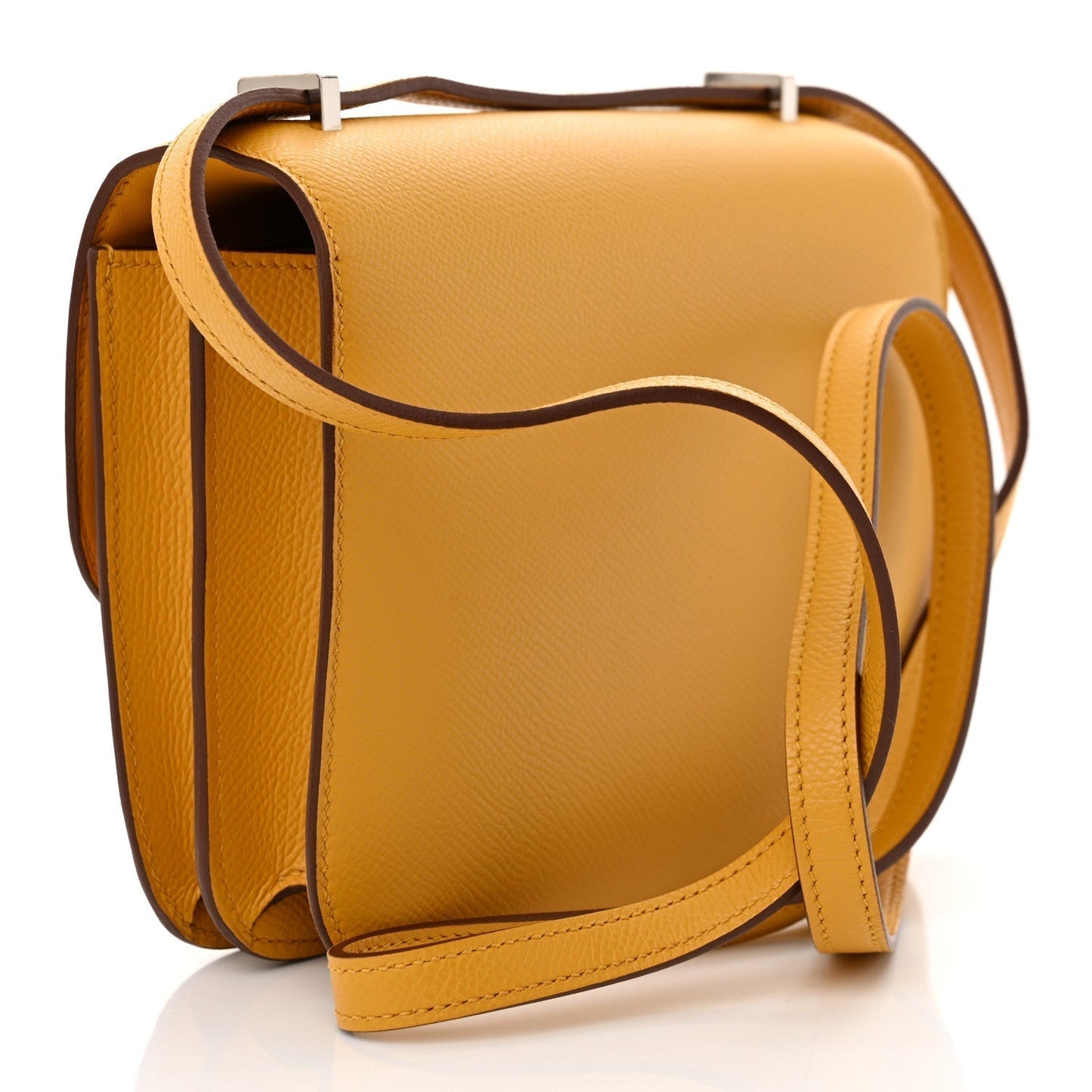 Hermes Epsom Constance 18 Jaune Ambre