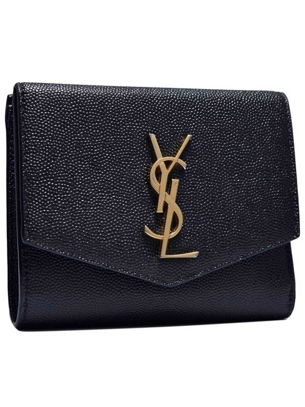 Luxury Saint Laurent Trending 2025 Women s Uptown Half Wallet 582296
