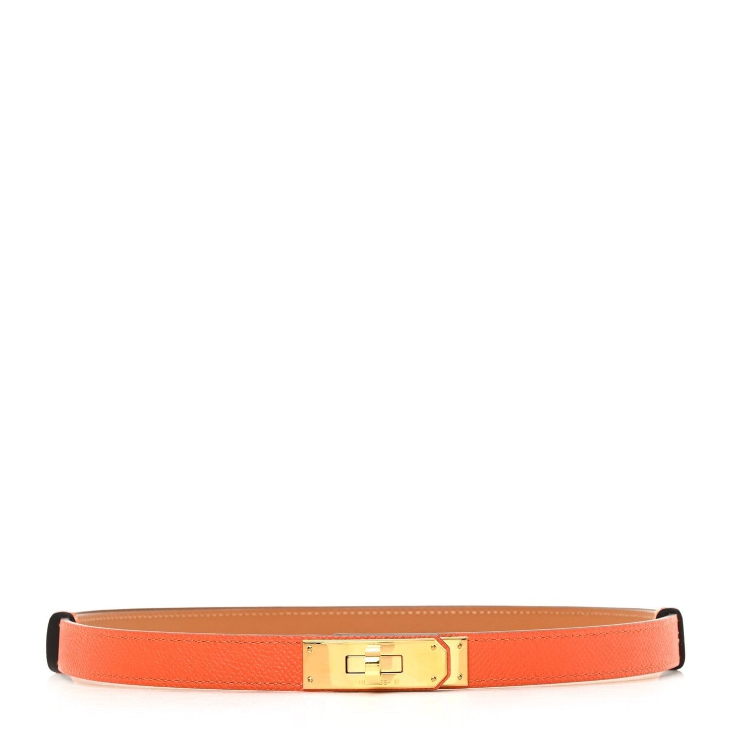 Hermes Epsom Kelly Belt Feu