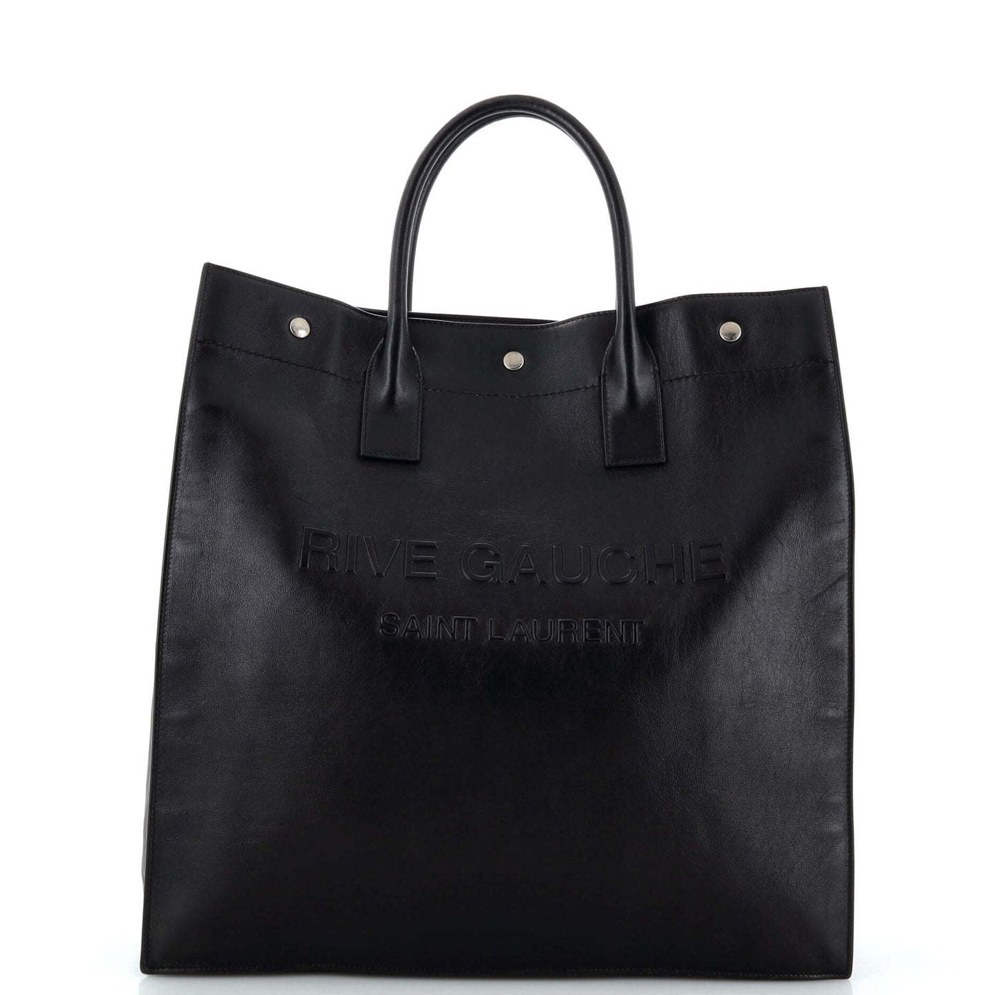 Luxury Saint Laurent Trending 2025 Rive Gauche Shopper Tote Leather Tall