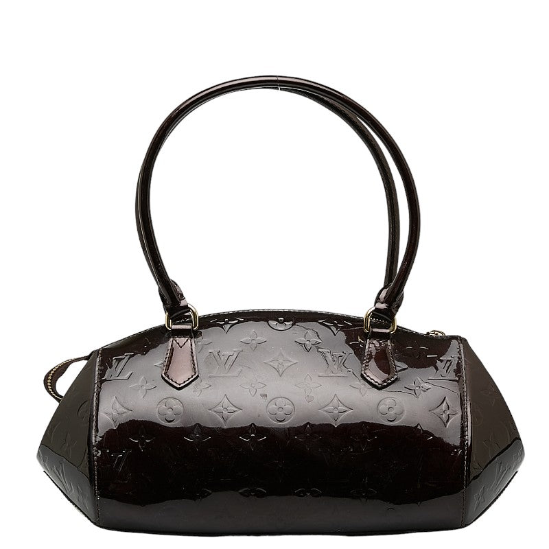 Louis Vuitton Monogram Verney M91493 Handbag Patent Leather Amateur Paraply Paraply