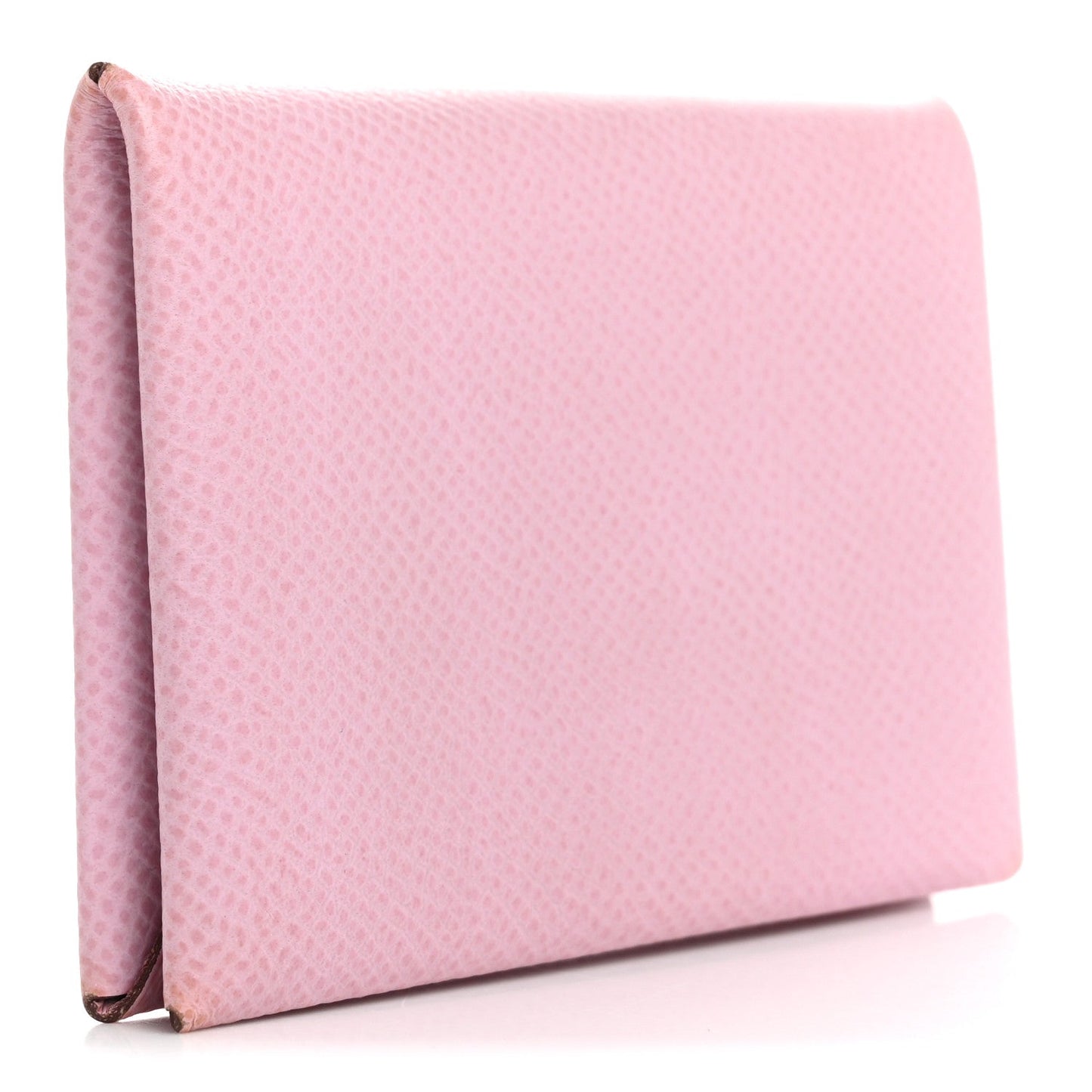 Hermes Epsom Calvi Card Case Mauve Sylvestre