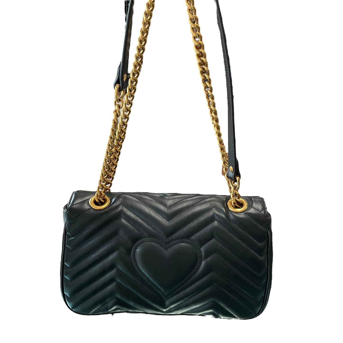 Gucci GG Marmont Leather Quilted Shoulder Bag