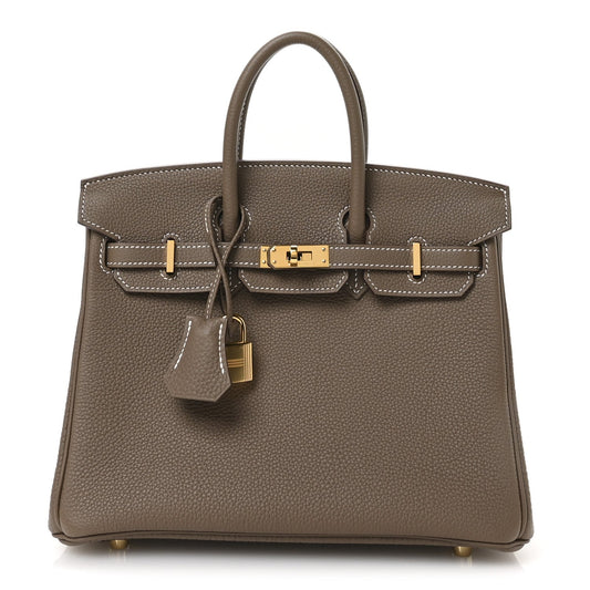 Hermes Togo Birkin 25 Etoupe