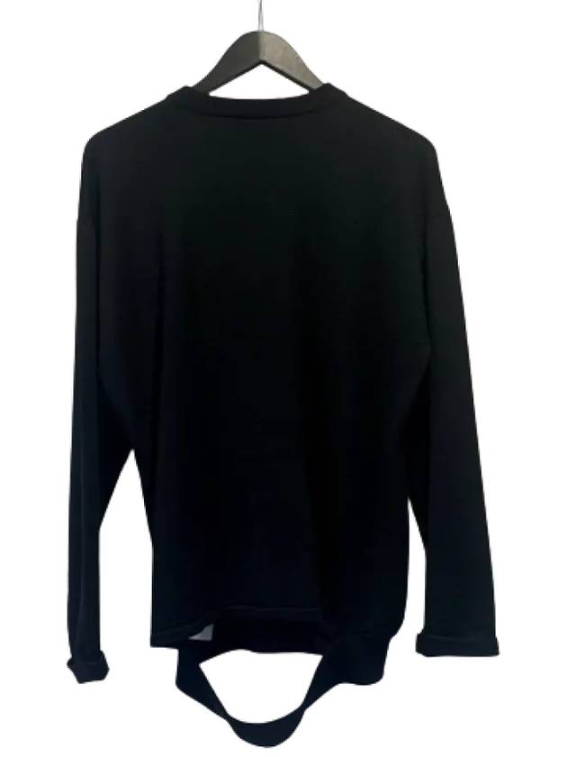 Luxury Balenciaga Trending 2026 Logo Sweatshirt Black