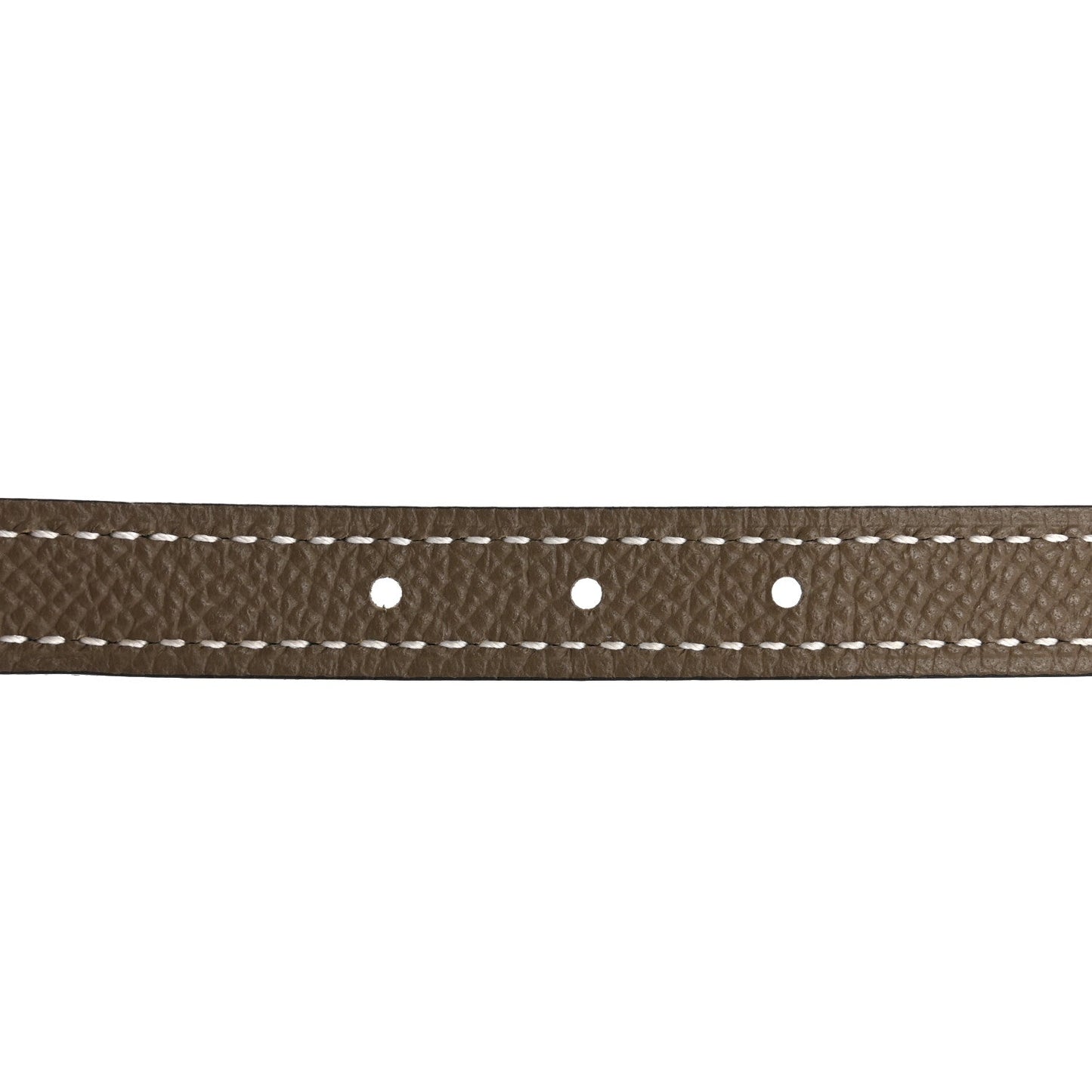 Hermes Swift Epsom 13mm Maillon H 90 36 Belt Black Etoupe