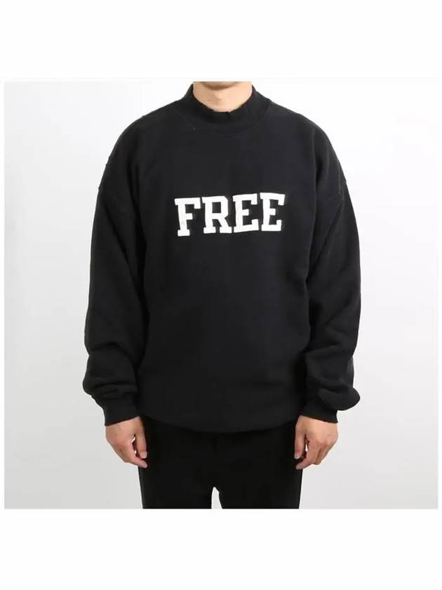 Luxury Balenciaga Trending 2026 WoMen's Free Embroidery Distressed Sweatshirt Black