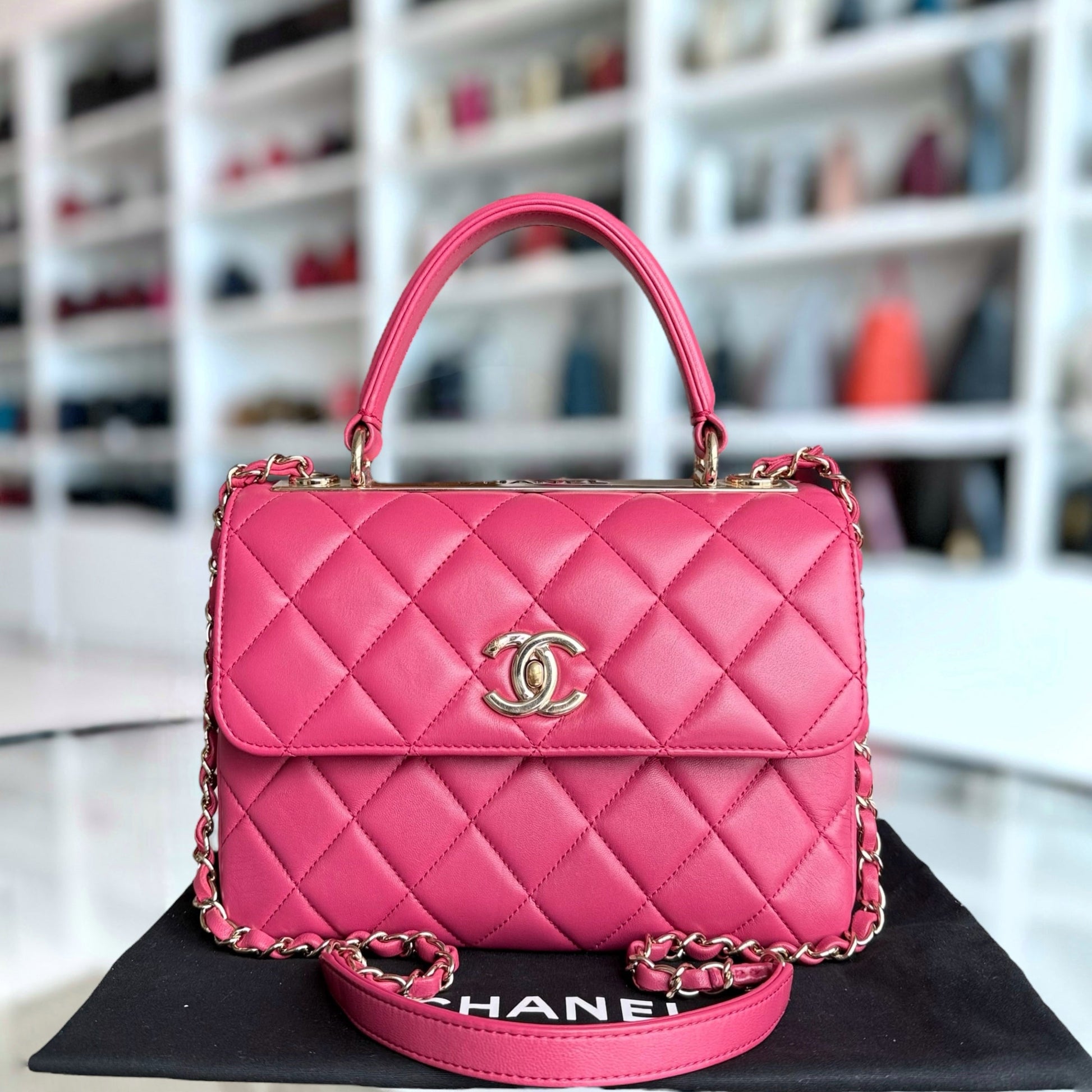Chanel Small Handbag - EworeBags