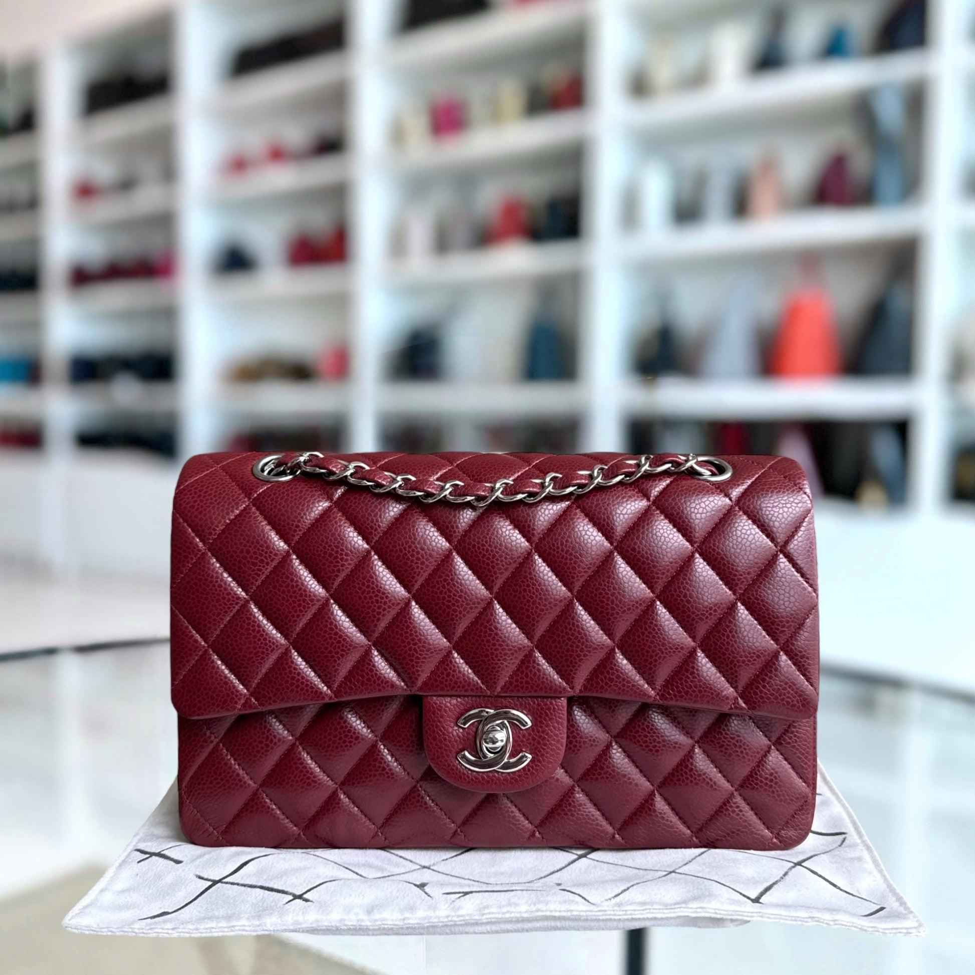 Chanel Classic Flap Medium Shoulder Bag - EworeBags
