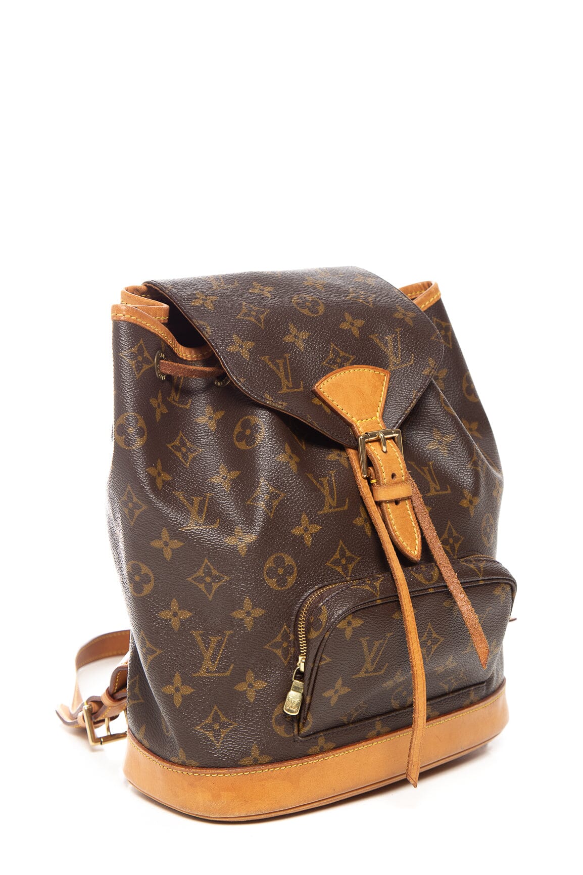 Louis Vuitton  1997 Brown Canvas Monogram Backpack