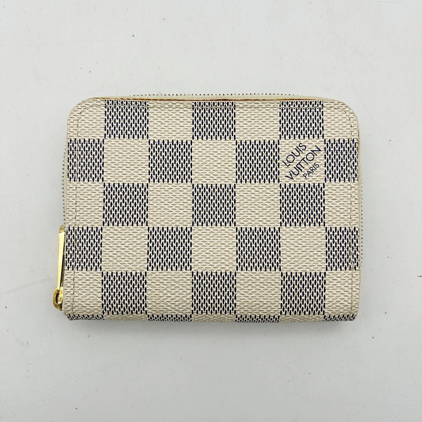 LOUIS VUITTON Damier Azur Zippy Coin Purse B0503QPK6W