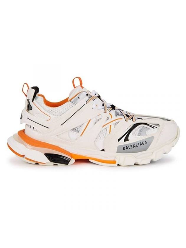 Luxury Balenciaga Trending 2026 Track Low Top Sneakers White Orange