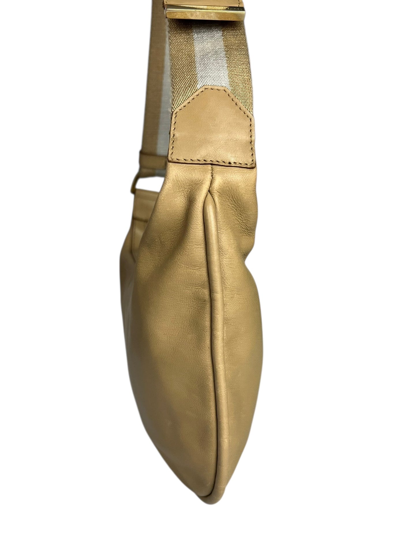 Gucci Beige Leather   Hobo Bag
