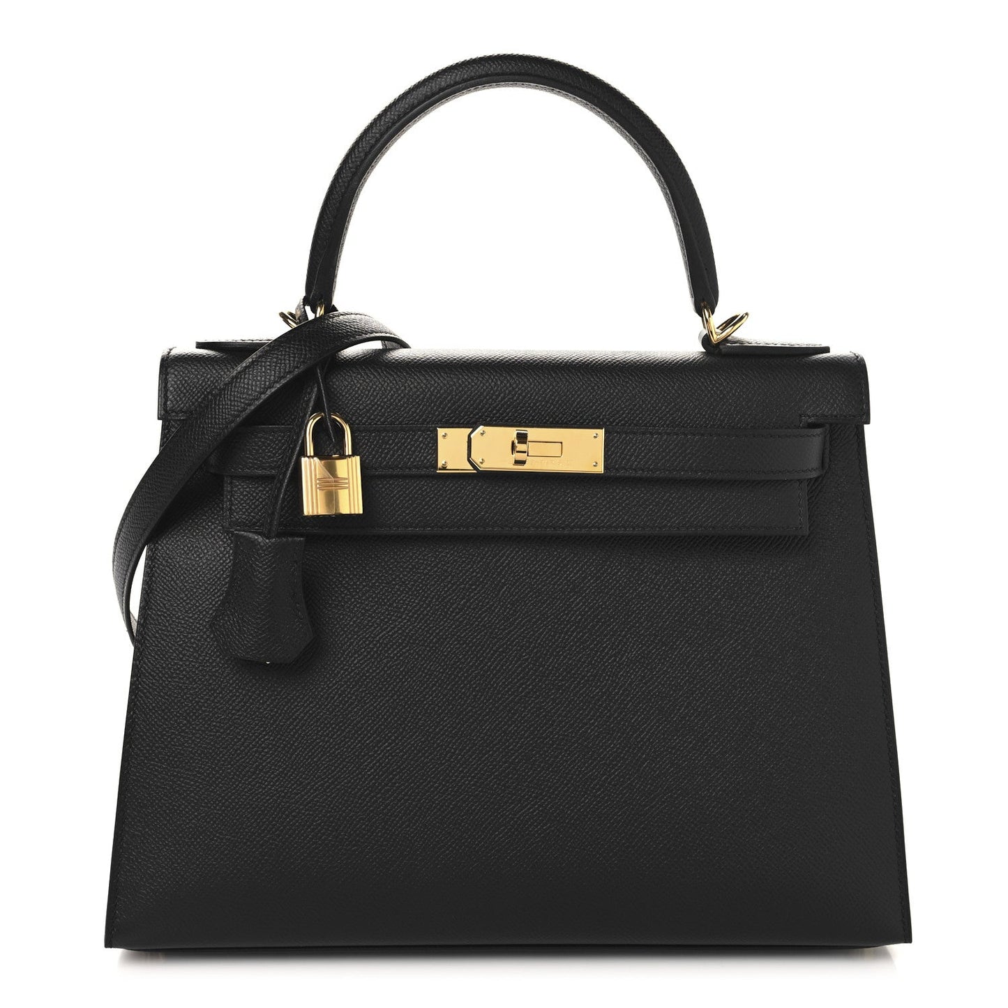 Hermes Epsom Kelly Sellier 28 Black