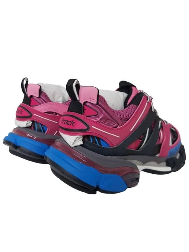Luxury Balenciaga Trending 2026 Track Low Top Sneakers Blue Pink