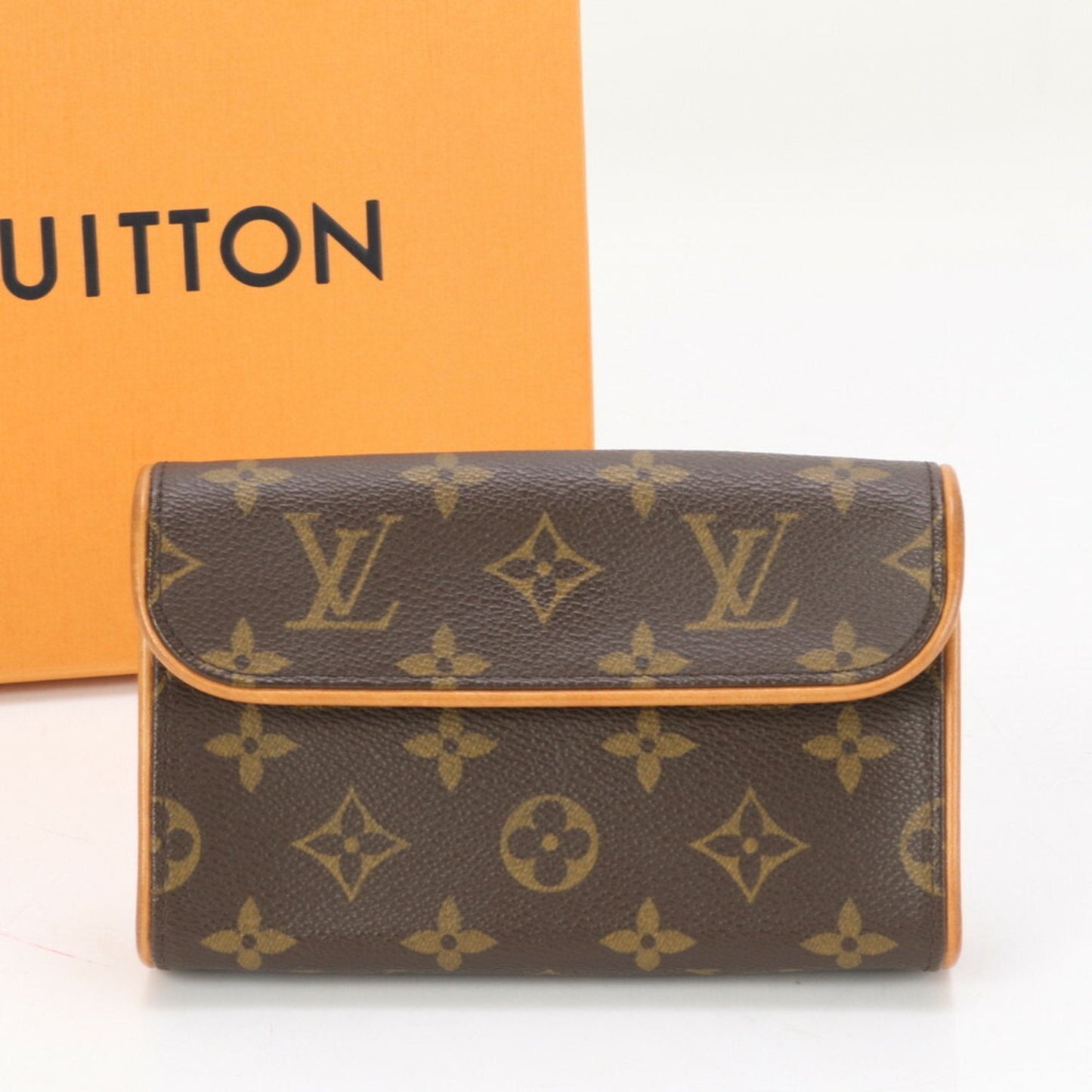 Louis Vuitton Monogram  Leather Coated Canvas Fanny Pack Pochette