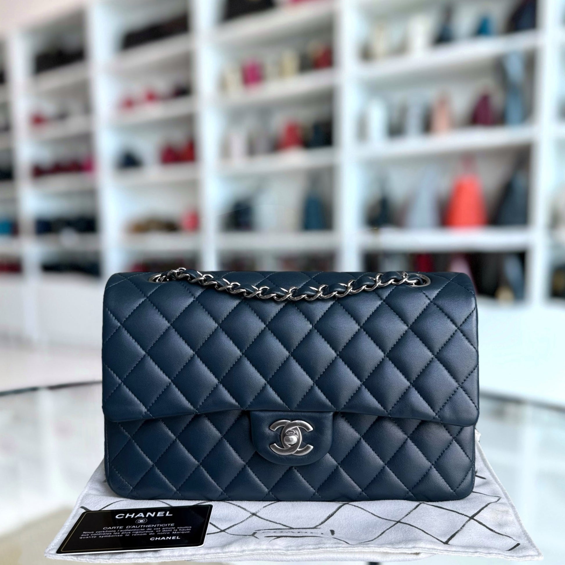Chanel Classic Flap Medium Shoulder Bag - EworeBags