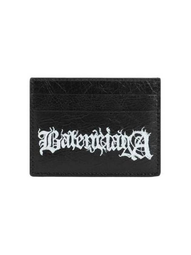 Luxury Balenciaga Trending 2026 Cash DIY Metal Card Wallet Black White