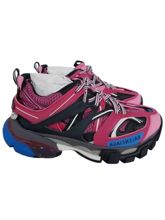 Luxury Balenciaga Trending 2026 Track Low Top Sneakers Blue Pink