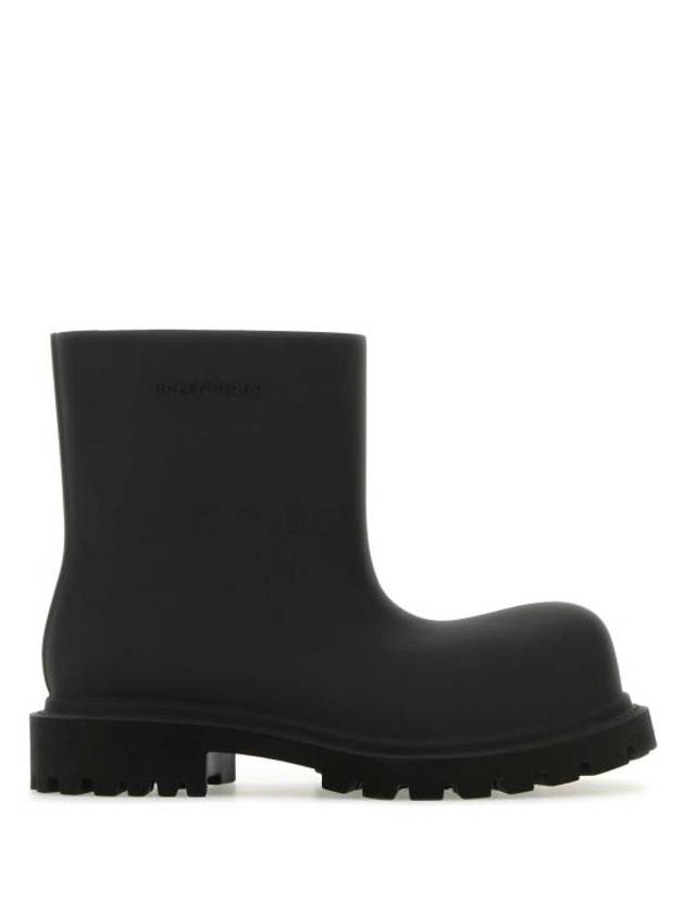 Luxury Balenciaga Trending 2026 Steroid Rain Boots Black