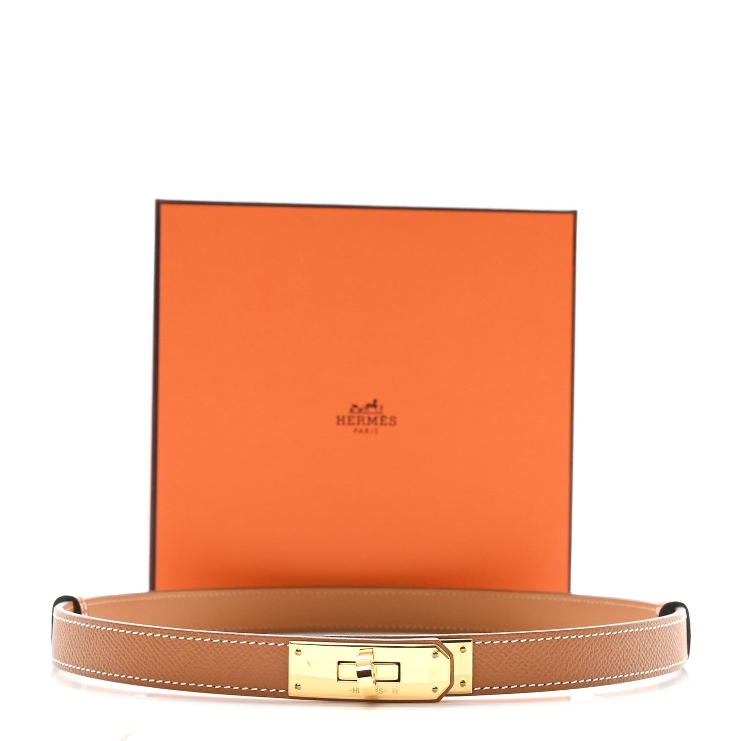 Hermes Epsom Kelly Belt Gold