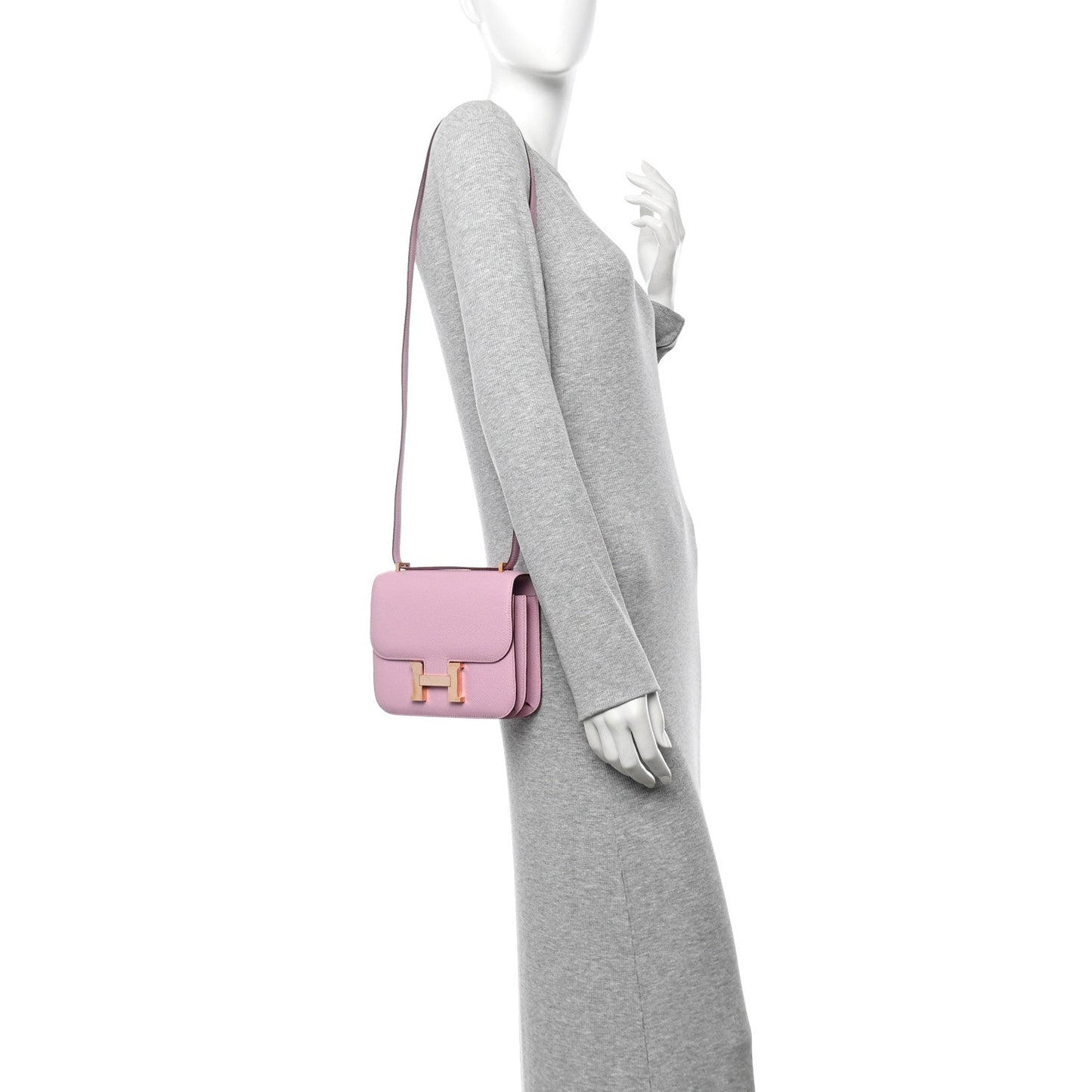 Hermes Epsom Constance 18 Mauve Sylvestre