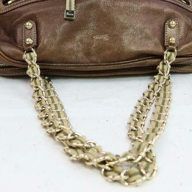 Gucci Chain Leather Shoulder Bag