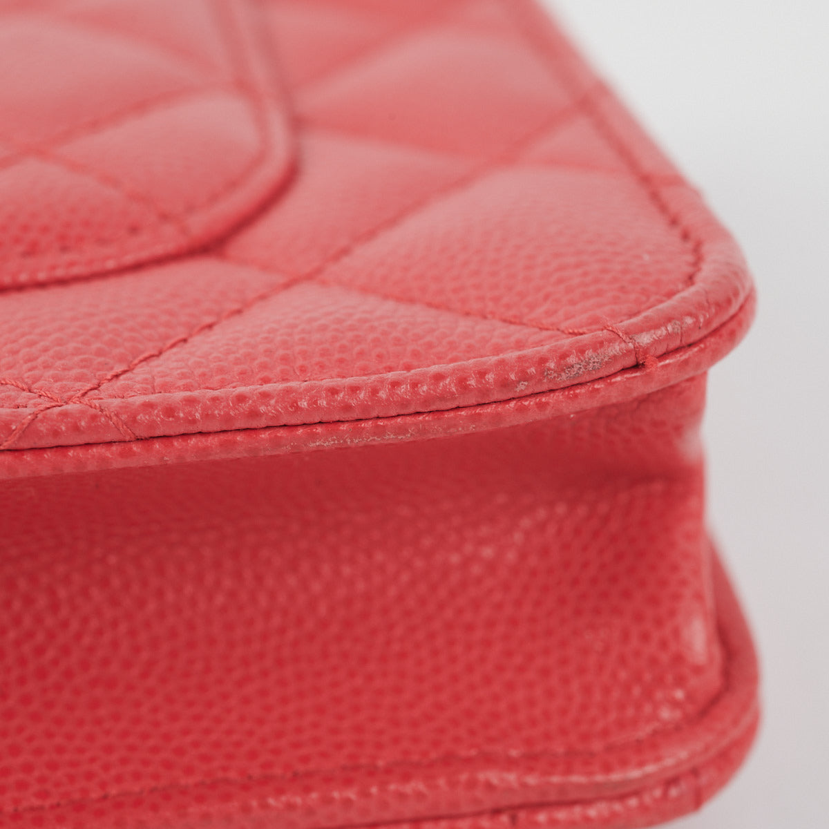 ITEM 23 - Chanel Matelasse Caviar Wallet On Chain WOC Pink HOLD BC
