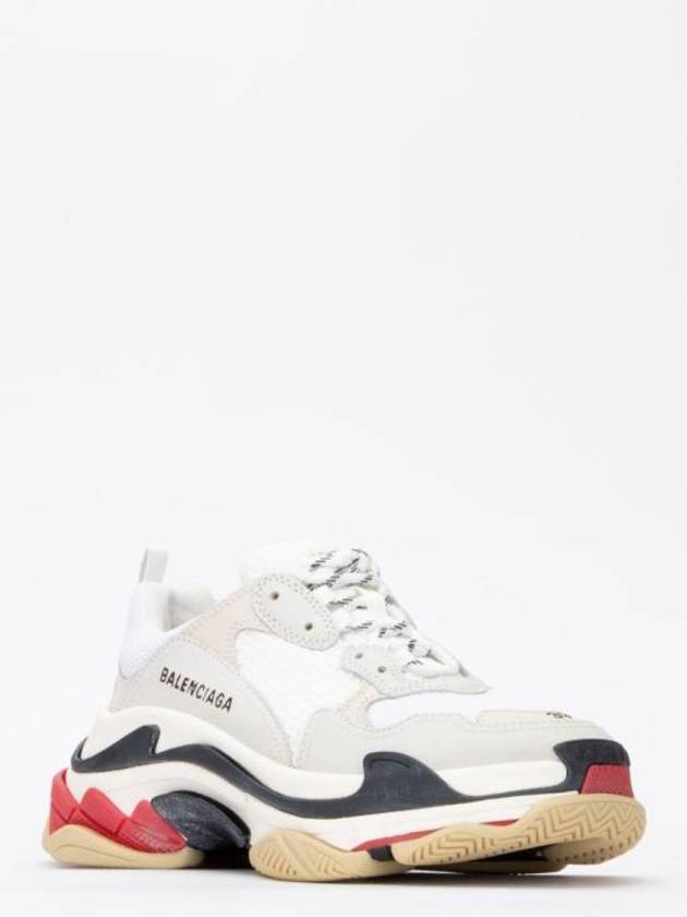 Luxury Balenciaga Trending 2026 Triple S Low-Top Sneakers Black Grey