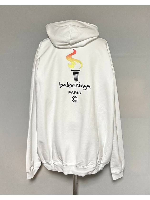 Luxury Balenciaga Trending 2026 Flame Hoodie 115