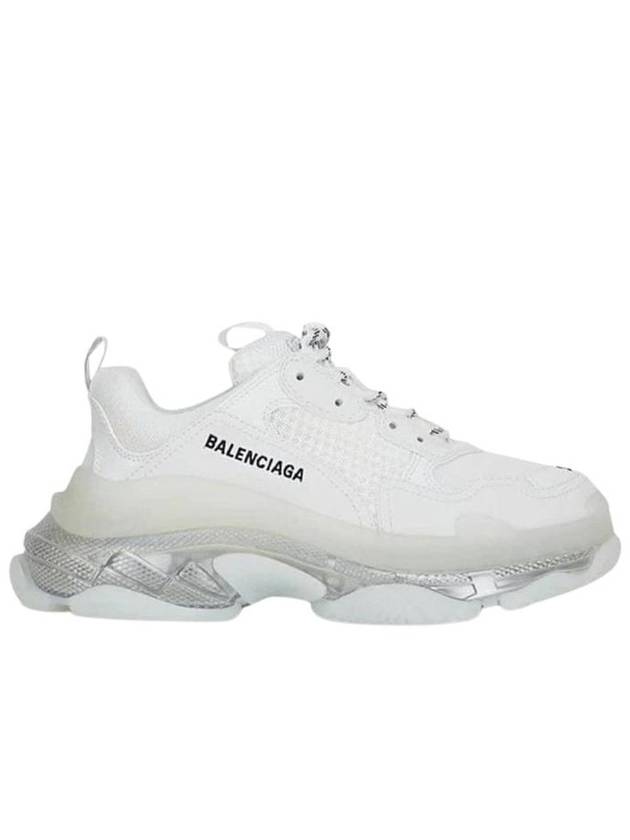 Luxury Balenciaga Trending 2026 Triple S Low Top Sneakers White Iridescent