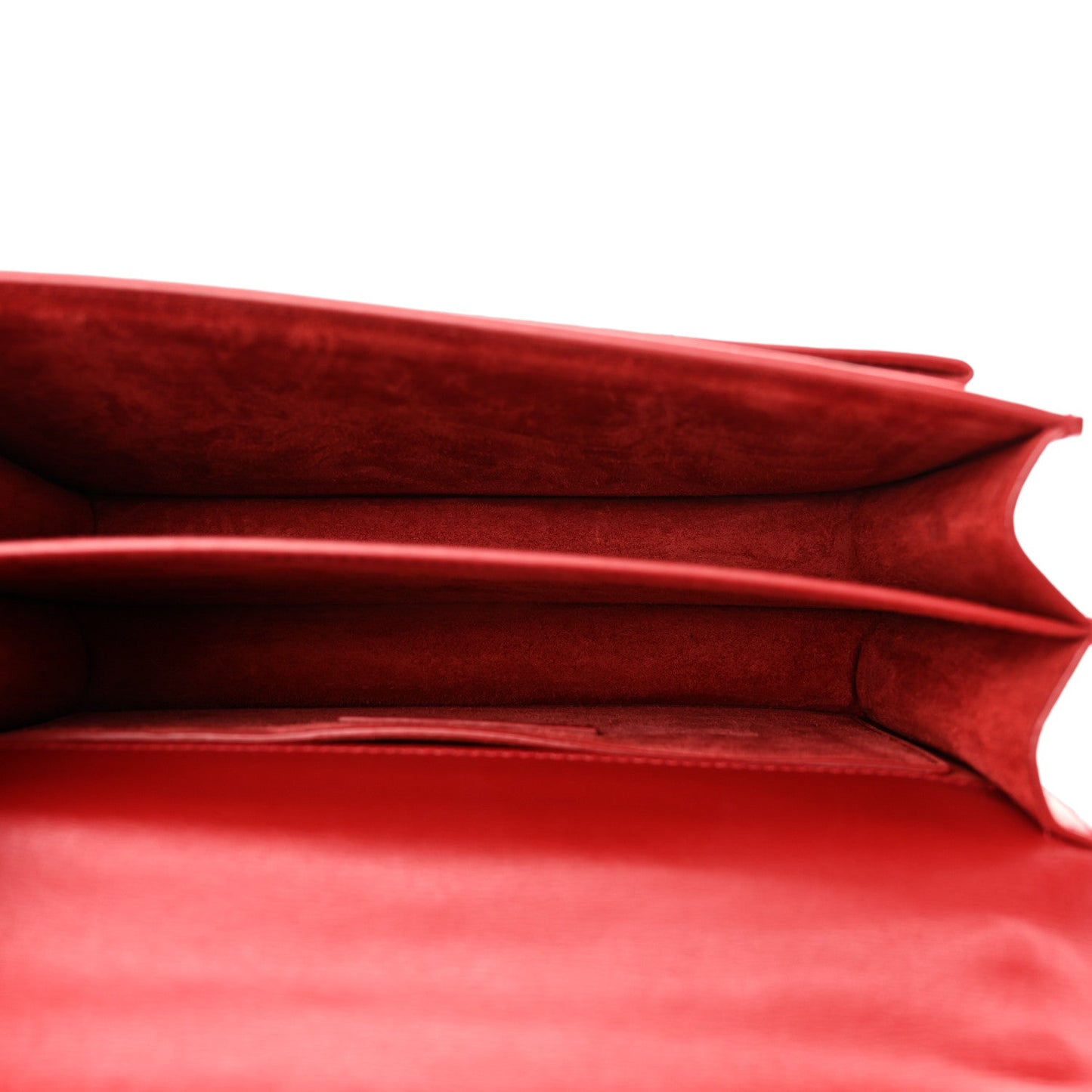 Saint Laurent Calfskin Medium Monogram Sunset Rouge Eros