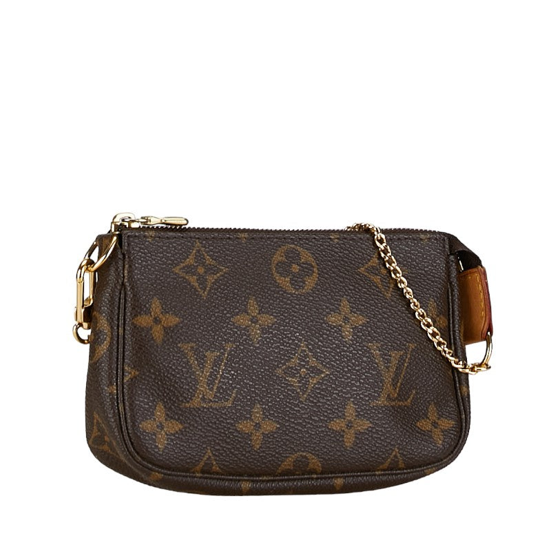 Louis Vuitton Monogram Mini-Accessoires M58009 Brown PVC Leather Louis Vuitton