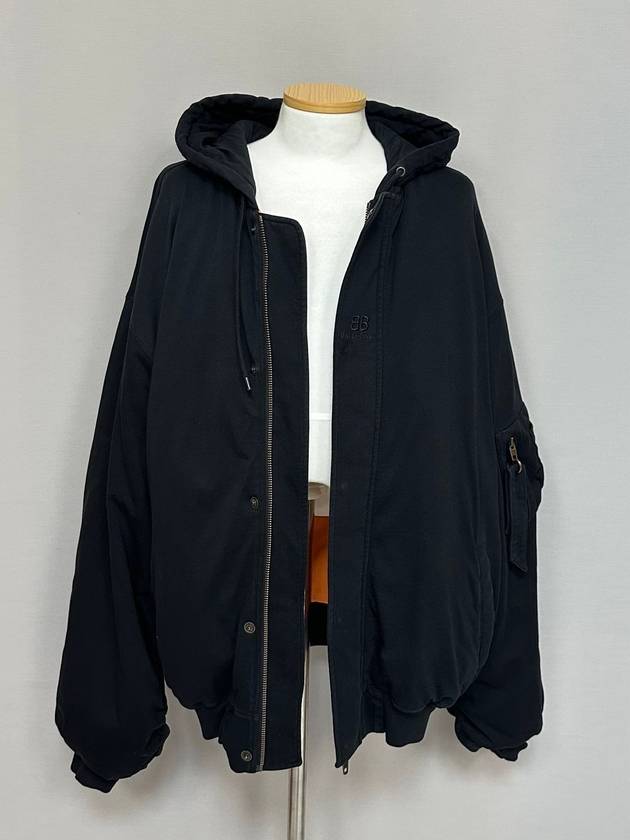 Luxury Balenciaga Trending 2026 padded bomber hoodie 110