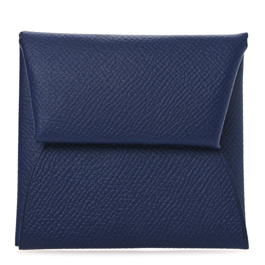 Hermes Epsom Bastia Coin Purse Bleu Nuit