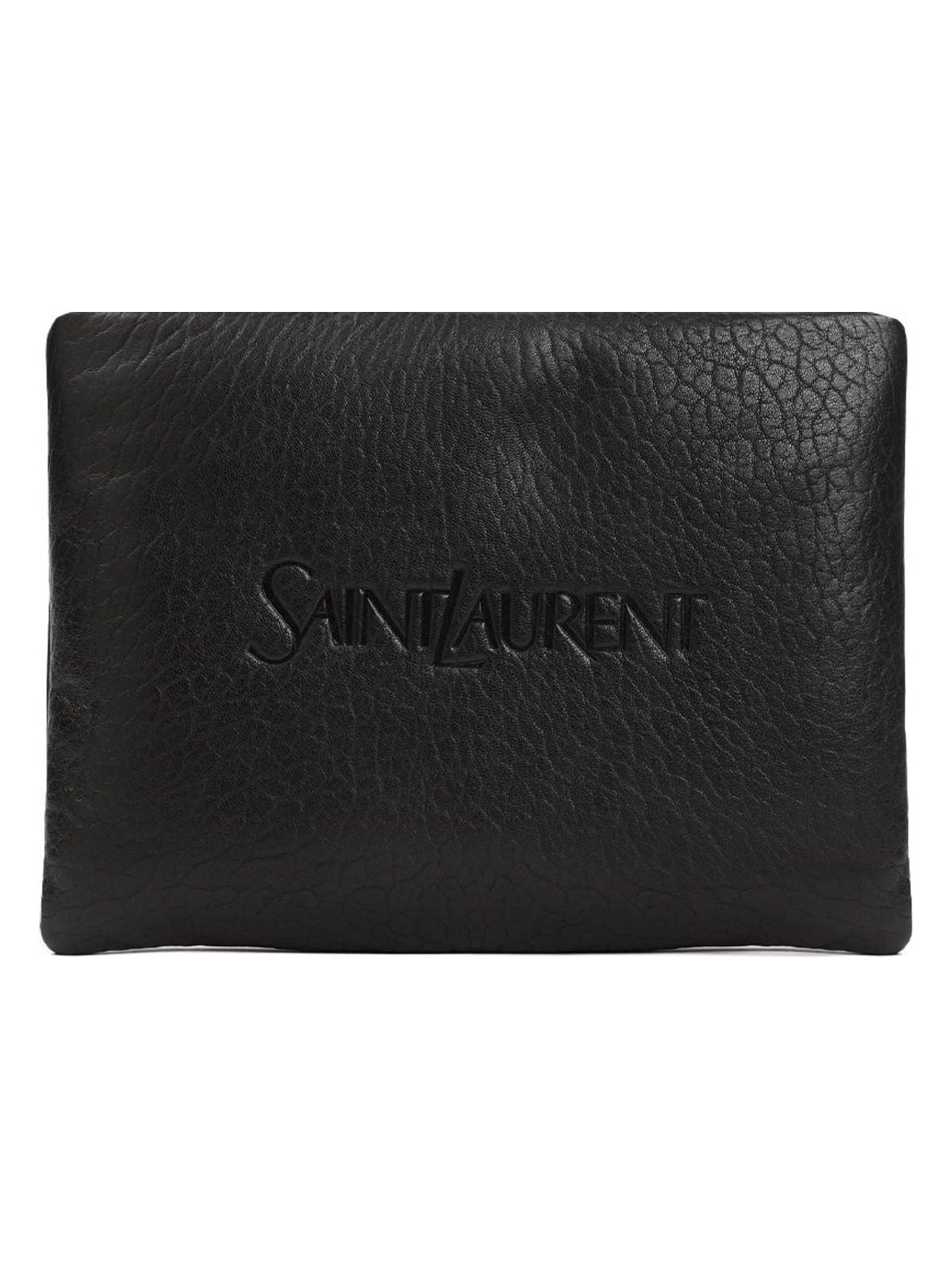 Luxury Saint Laurent Trending 2025 Men's Ysl Pillow P L(New) in Nero | 779512AADBZ