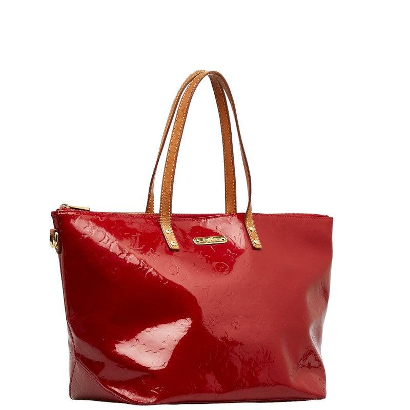 Louis Vuitton Monogram Verney Belvue GM Handbag M93587 Pomodemur Red Patent Leather Louis Vuitton