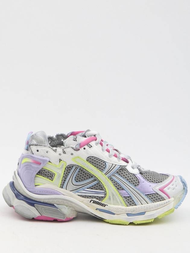 Luxury Balenciaga Trending 2026 Runner mesh panel low-top sneakers