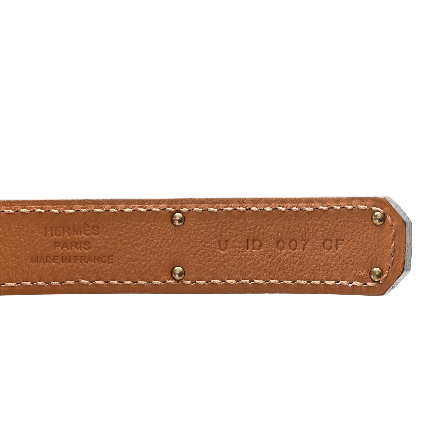 Hermes Epsom Kelly Belt Gold