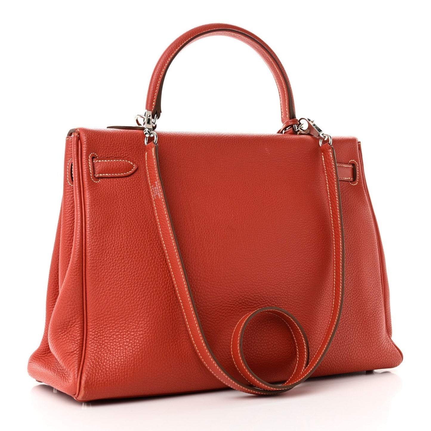 Hermes Togo Kelly Retourne 35 Sanguine