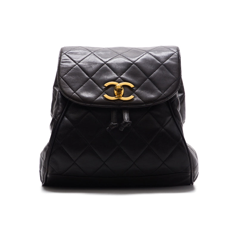 CHANEL CHANEL Matrasse Decacoco Chain Rucksack Black   Bag Chain Rucksack Lady Chain Rucksack Hybrid ? Delivery?  Chain Rucksack