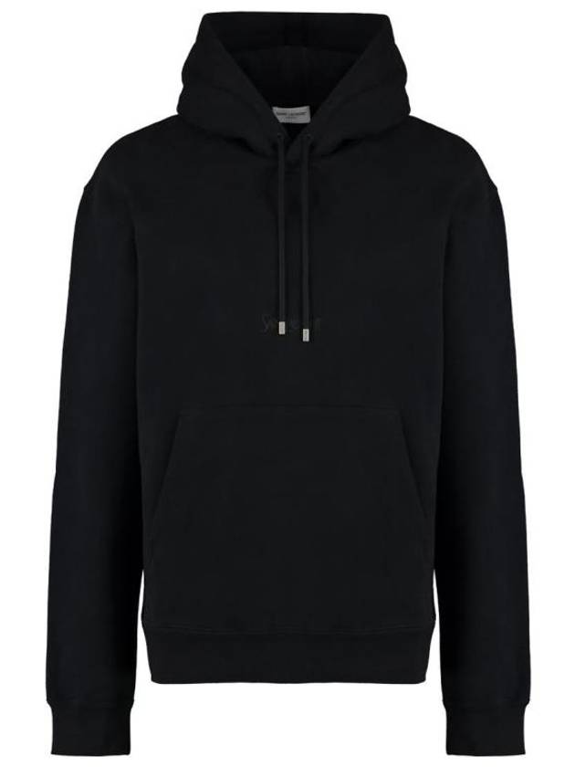Luxury Saint Laurent Trending 2025 Logo Hoodie Black