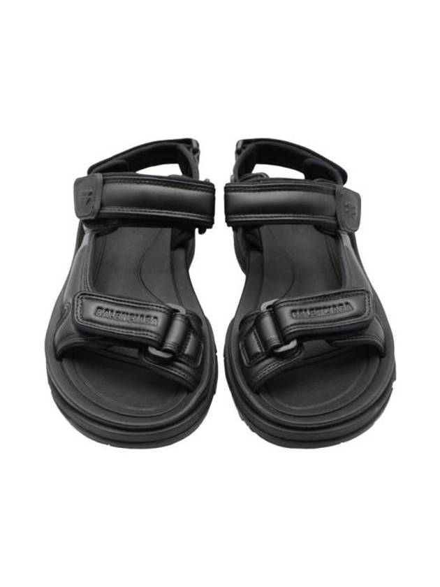 Luxury Balenciaga Trending 2026 Tourist Sandals Black
