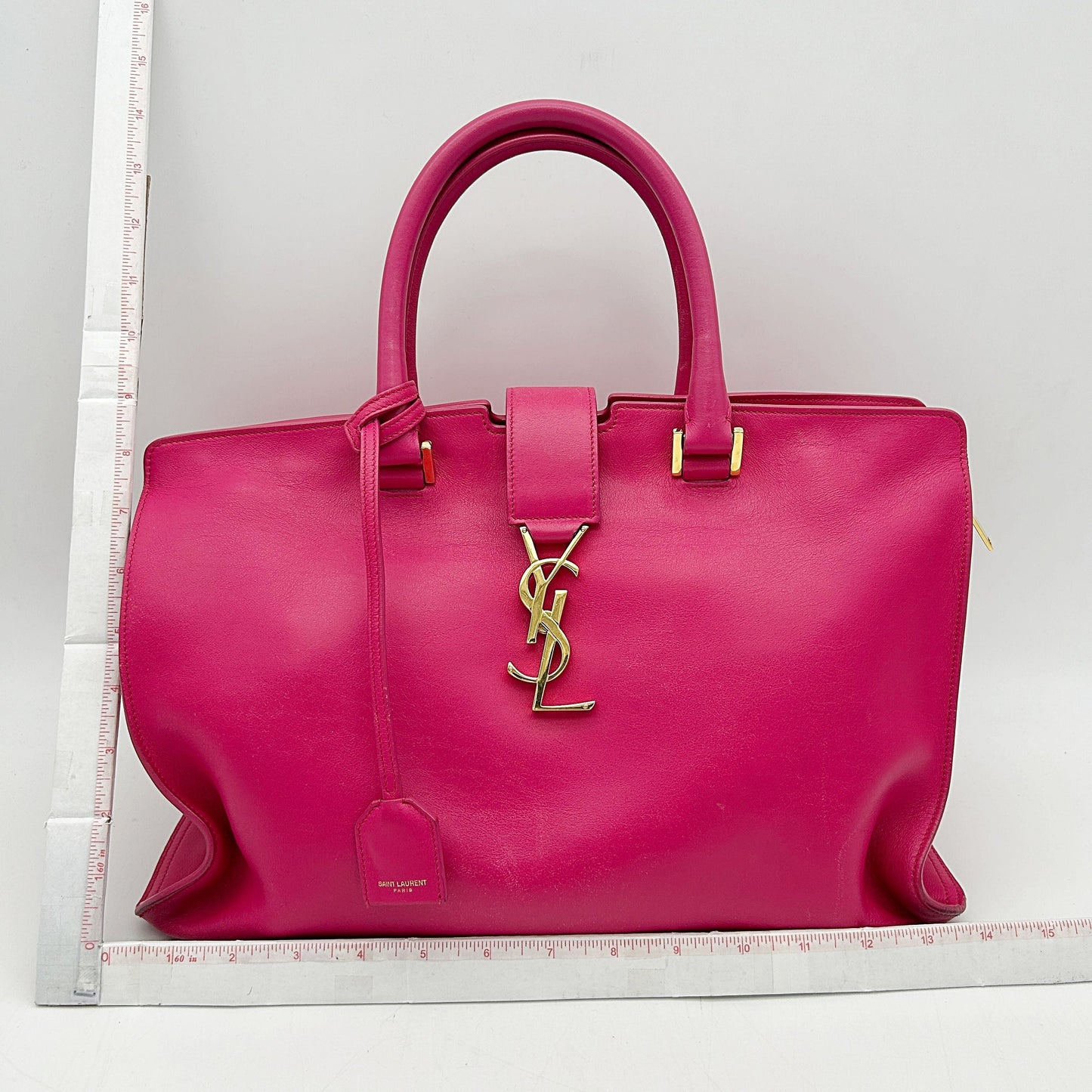 Saint Laurent Leather Downtown Medium - Pink Handle Bags, Handbags LA16651