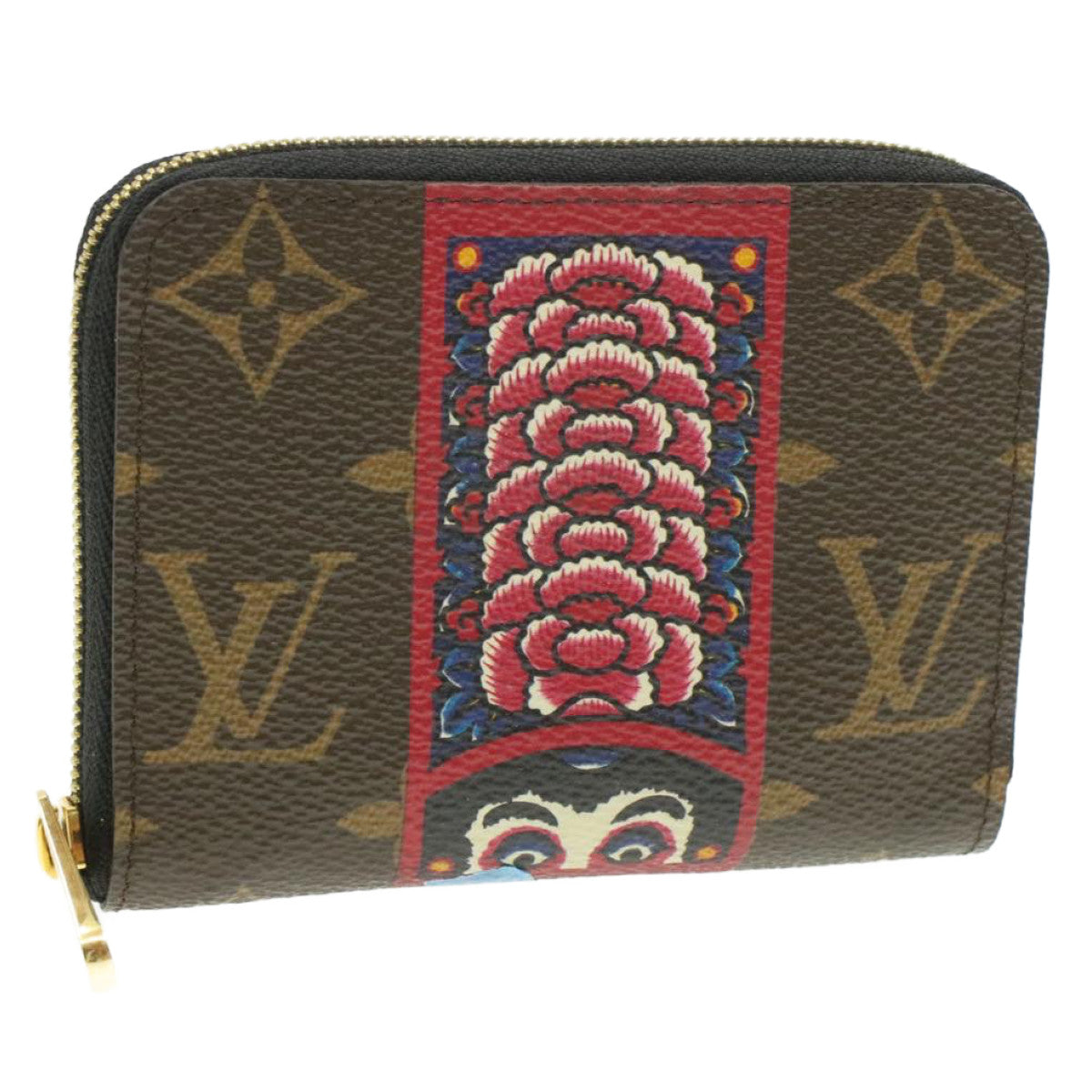 LOUIS VUITTON Monogram Kabuki Zippy Coin Purse M62394 LV Auth am164b