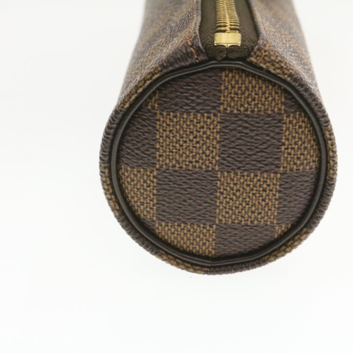 LOUIS VUITTON Damier Ebene Golf Cup 1998 Pouch LV Auth am199b Clutch