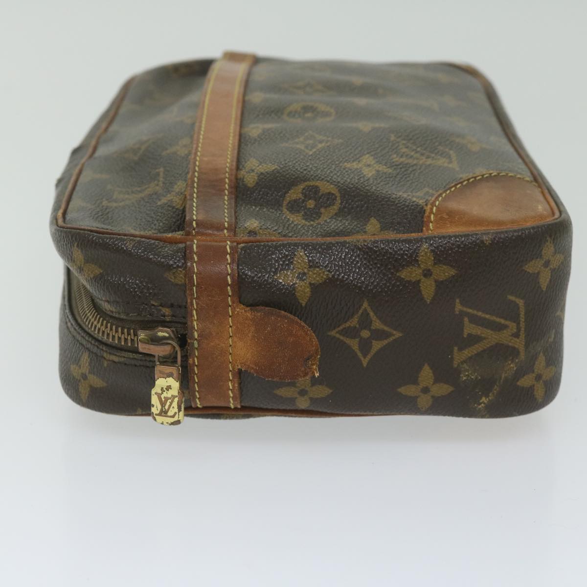 LOUIS VUITTON Monogram Compiegne 28 Clutch Bag M51845 LV Auth bs10529