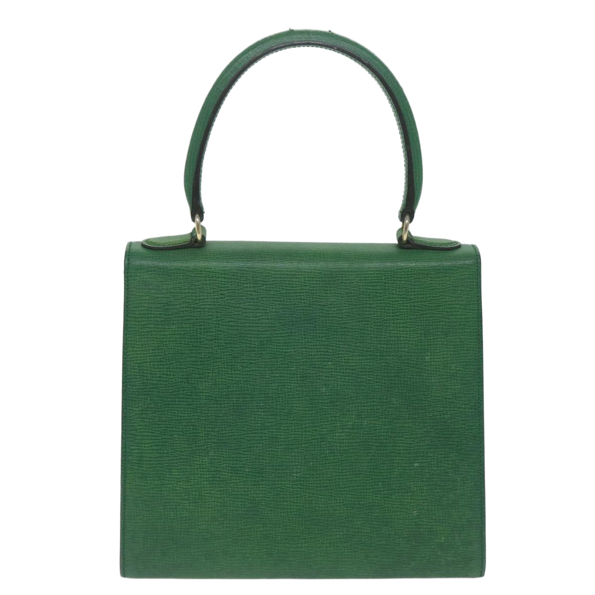 Luxury CELINE Hand Bag Leather Green  11459